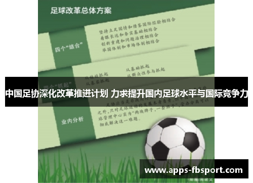 中国足协深化改革推进计划 力求提升国内足球水平与国际竞争力